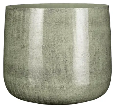 Produktbild von Decorations Blumentopf Benson - 32x32x27 cm - Eisen - Hellgrau