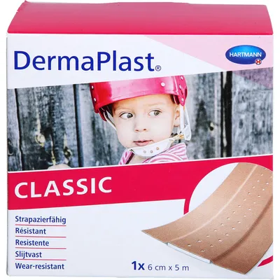 Produktbild von DermaPlast Classic 6cmx5m, 1 St. Pflaster