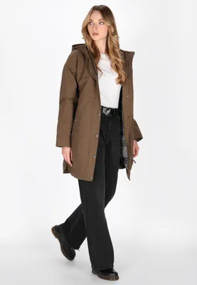 Image de Manteau pour femme SAPORTA - couleur : gris foncé (S)
