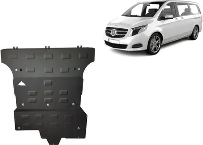 Produktbild von Stahl Unterfahrschutz für Motor Mercedes Vito W447 - 2.2 D, 4x4