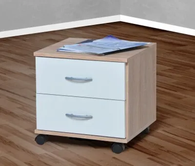 Produktbild von Rollcontainer Bürocontainer Schubcontainer Nachtschrank sonoma eiche