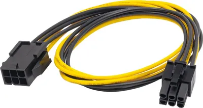 Obrázek produktu pro Akyga AK-CA-46, 0,4 m, PCI-E (6-pin), PCI-E (6-pin), 100 mm, 100 mm, 12 mm
