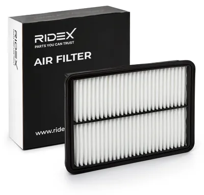 Produktbild von RIDEX 8A0491 Luftfilter für HYUNDAI ix35 (LM, EL, ELH)