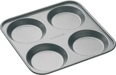 Produktbild von Master Class - Antihaft-Form für 4 Yorkshire-Puddings, grau