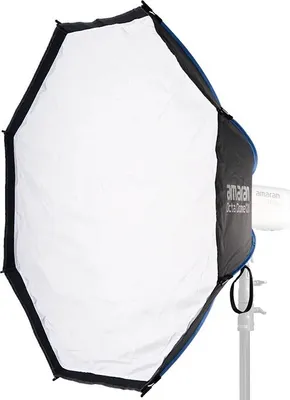 Immagine prodotto di Aputure Amaran Octa Dome 120, Schwarz, Weiß, amaran COB e altri apparecchi con attacco Bowens fino a 600W, 120 cm, 510 mm, 1,2 kg, 1 Stück(e)