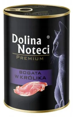 Image de DOLINA NOTECI Premium Rich à lapin - nourriture humide pour chat - 400 g
