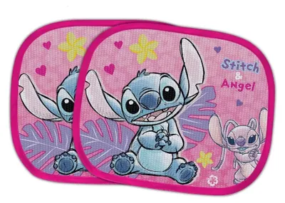 Zdjęcie produktu dla Naklejka przeciwsłoneczna Disney Lilo i Stitch na okno,