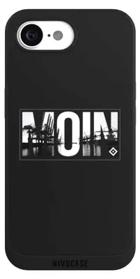 Produktbild von NIVOCASE Handyhülle für Apple iPhone 16e  Hülle NIVOpure Case Schwarz HSV Hamburger SV Offizielles Lizenzprodukt