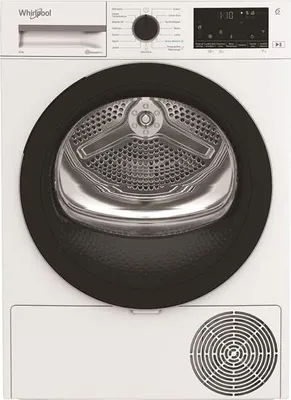 Image de Sèche-linge pompe à chaleur 60cm 8kg blanc - Whirlpool - CWD84MWBSFR -