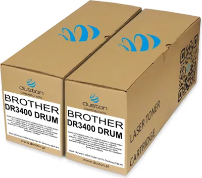 Obrázok produktu pre 2x DR3400, DR-3400 Band Schwarz kompatibilný s Brother DCP-L 5500 6600 HL-L 5000 5100 5200 6250 6300 6400 MFC-L 5700 5750 6800 6900