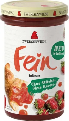 Zdjęcie produktu dla MUS TRUSKAWKOWY BEZGLUTENOWY280 g - ZWERGENWIESE
