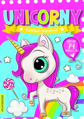 Obrázek produktu pro Unicorny. Kolorowanka dla dzieci