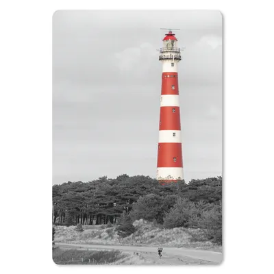 Obrázok produktu pre Podložka pod myš - Pláž - Maják - Stromy - 18x27cm - Rohožka pod myš