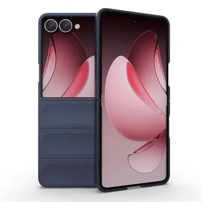 Produktbild von MobyDefend Hülle für Samsung Galaxy Z Flip 7 - TPU Gripcase - Blau