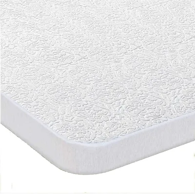Spannbettuch 125x190 cm, Polyester, Blumenmuster, elastische Ecken