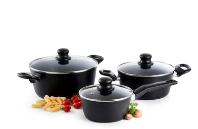 Produktbild von Deski 6-tlg. Kochtopf-Set Aluguss Topfset 613-401548