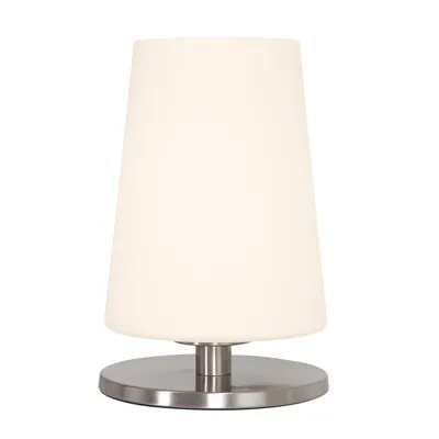 Immagine prodotto di Steinhauer - lampada da tavolo - Ancilla - acciaio - vetro metallo - Ø 15cm - E27 - 3101ST