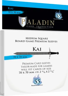 Obrázek produktu pro Obaly na karty Paladin: Kai (70x70mm) 55 ks