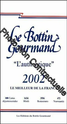 Image de Le Bottin Gourmand 2002