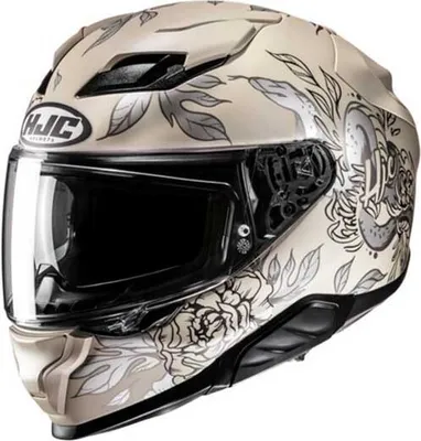 Produktbild von Hjc F71 Eliz Integralhelm Beige M Beige M