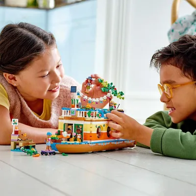 Obrázek produktu pro LEGO Friends Hausbót, Sada na stavění, 7 rok/roky, Plast, 737 kusů, 1,31 kg
