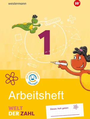 Produktbild von Welt der Zahl 1. Arbeitsheft mit interaktiven Übungen. Für Berlin, Brandenburg, Mecklenburg-Vorpommern, Sachsen-Anhalt und Thüringen