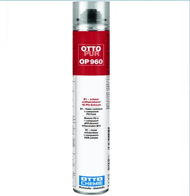 Produktbild von Otto Chemie Ottopur OP960 B1-Dosierschaum Montageschaum Pistolenschaum 750ml