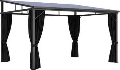 Immagine prodotto di Gazebo con Tenda 405x294x244 cm Antracite