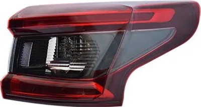 Produktbild von VAN WEZEL Rückleuchte Heckleuchte Rechts Äusserer für NISSAN Qashqai II (J11, J11) QASHQAI II VAN (J11)