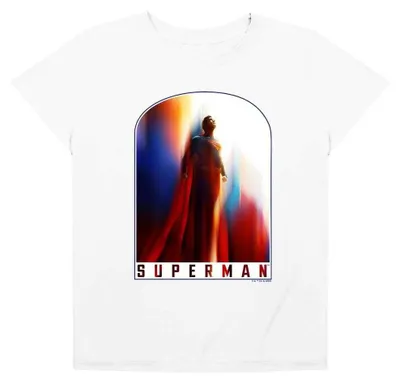 Produktbild von Superman - "Look Up" T-Shirt für Damen TV36155 (M) (Weiß)