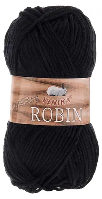 100g Strickgarn Robin Uni Antipilling Winterwolle Häkelgarn graphit