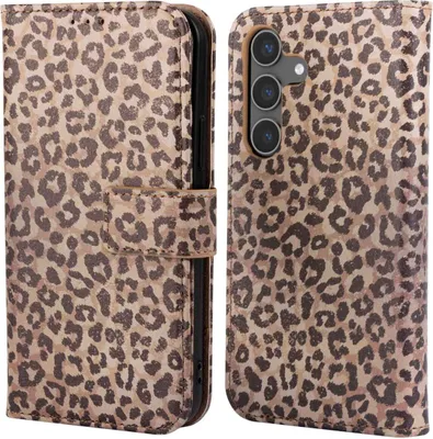 Produktbild von imoshion Design Klapphülle Samsung Galaxy S24 - Leopard Mood