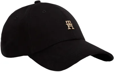 Zdjęcie produktu dla Czapka damska Tommy Hilfiger Elevated Chic z logo, kolor czarny (Black), uniwersalny rozmiar
