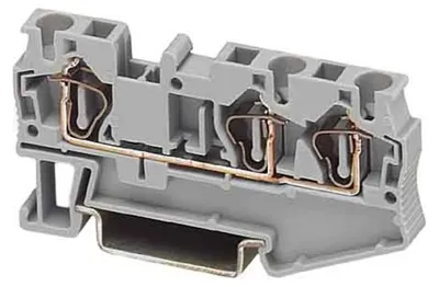 Immagine prodotto di Terminale passante 0,08-6 mm² B=6,2 bl - Morsettiera di alimentazione 6,2 mm 32 A ST 4-TWIN BU