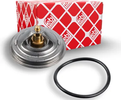 Produktbild von FEBI BILSTEIN Thermostat Kühlmittel 83°C passend für MERCEDES-BENZ Citaro (O 530) UNIMOG TOURINO (O 510) AXOR 2 NG