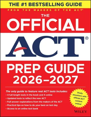 Produktbild von The Official ACT Prep Guide 2026-2027