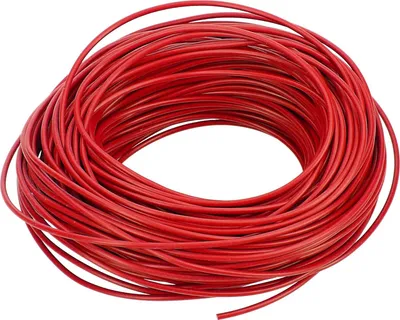 Produktbild von 10 Meter Fahrzeugleitung FLRY-B 6 mm² rot I KFZ-Kabel I Kabel für KFZ-Elektrik