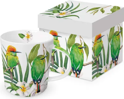 Produktbild von PPD Bali Trend Mug, in Geschenkbox, Tasse, Teetasse, Kaffee Becher, 350 ml, 604300