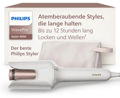 Zdjęcie produktu dla Philips BHB968/10, Multistyler, Ciepły, Przyciski, 170 °C, 210 °C, 30 s
