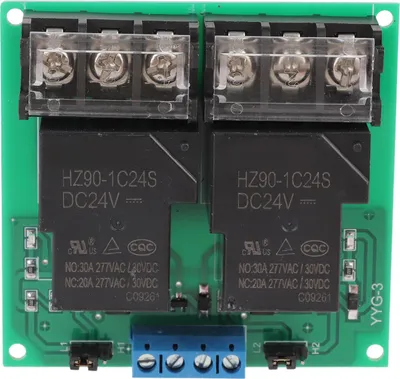 Obrázok produktu pre 2-kanálový reléový modul 30 A so stabilným výkonom pre priemyselné riadenie automatizačných zariadení