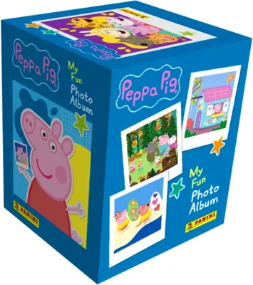 Produktbild von Panini Peppa Pig Sticker - Mein Fotoalbum (2023) - 1 Display Sammelsticker