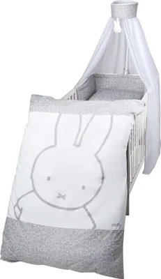 Produktbild von roba Kinderbettwäsche 4 teilig Miffy