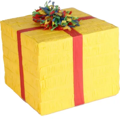 Produktbild von Piñata Geburtstagsgeschenk 25 x 25 x 20cm