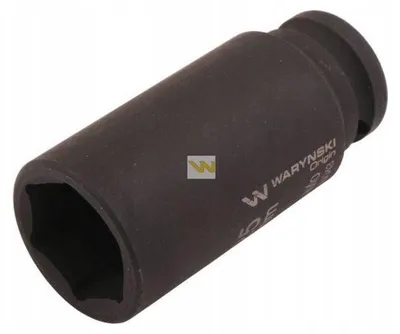 Produktbild von Waryński Lange Sechskant-Schlagnuss 1/2 Zoll 27 mm WMU045