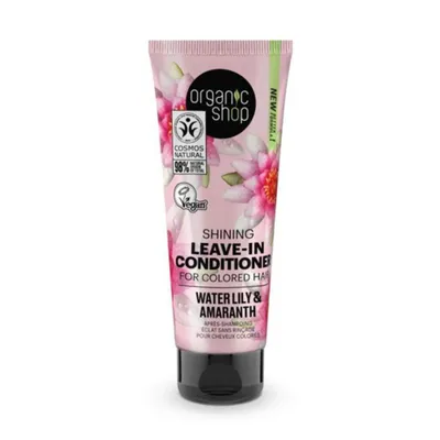 Zdjęcie produktu dla Natura Siberica Organic Shop Water Lily Acondicionador Leave-In 75ml