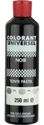 Produktbild von Universalfarbe 250 ml Schwarz