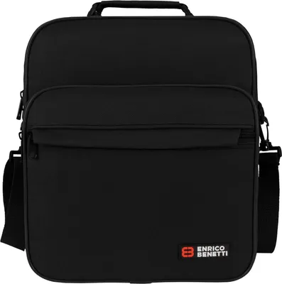 Produktbild von Enrico Benetti Arbeitstasche Umhängetasche Herrentasche XXL Hochformat Schwarz