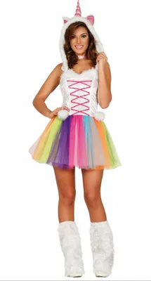 Produktbild von y Einhorn Unicorn Damenkostüm für Fasching & Cosplay Damen Größe: M-38/40