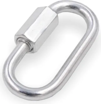Produktbild von Kettennotglied Kettenverschluss 4x40 mm | ähnlich DIN 56927 Form A | Stahl verzinkt