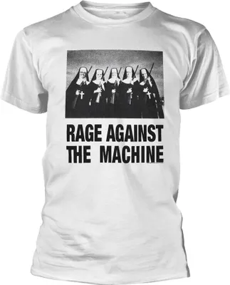 Produktbild von Rage Against the Machine - T-Shirt für Herren/Damen Uni PH4275 (M) (Weiß)
